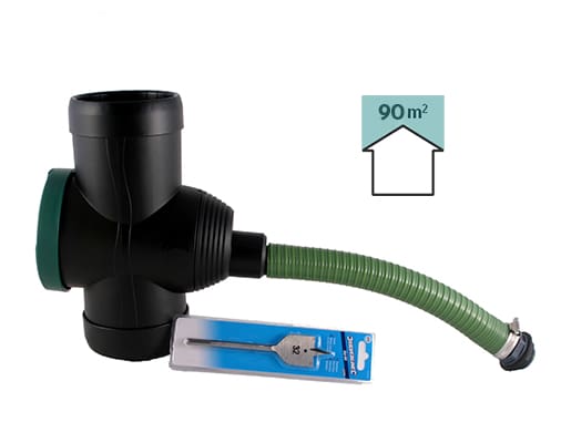 Universal rainwater filter collector kit